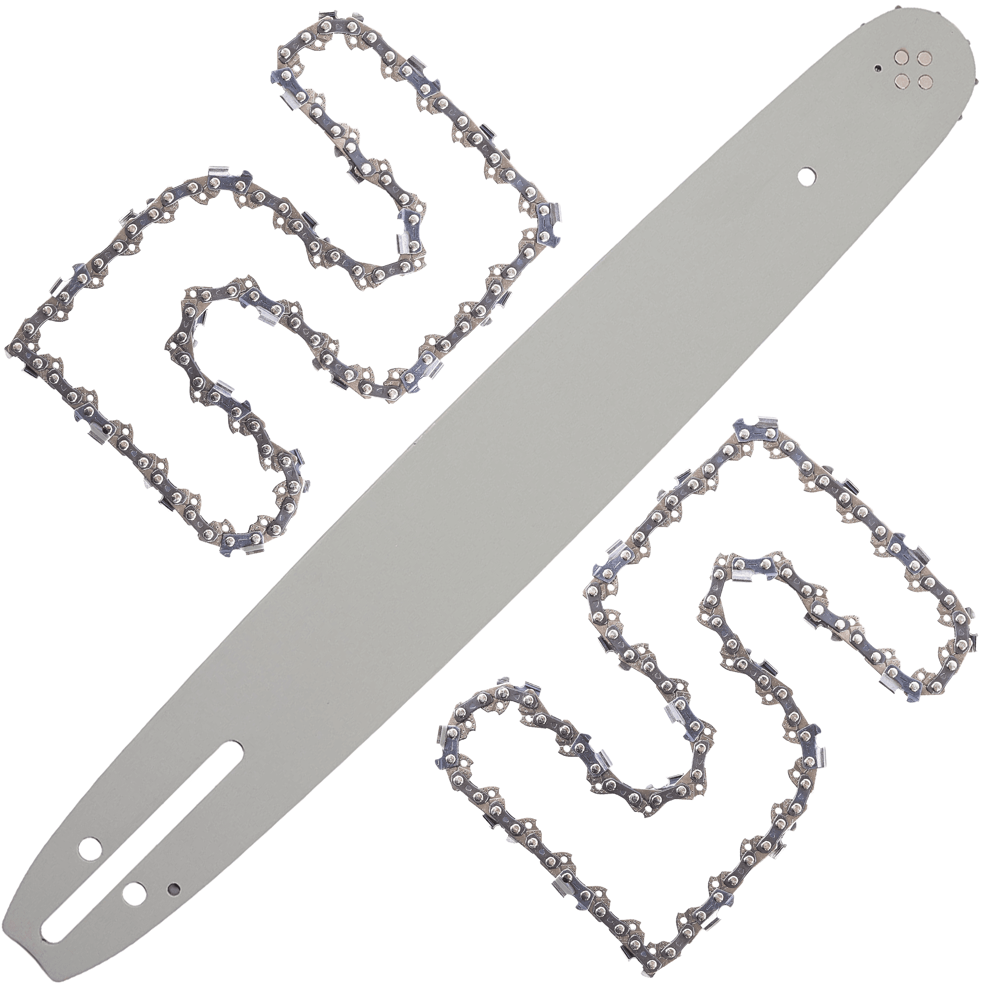 Husqvarna Jonsered Chain Saw Guide Bar NAC + 2 Chains 15" 38cm 1.5mm 0.325" 64TG K095