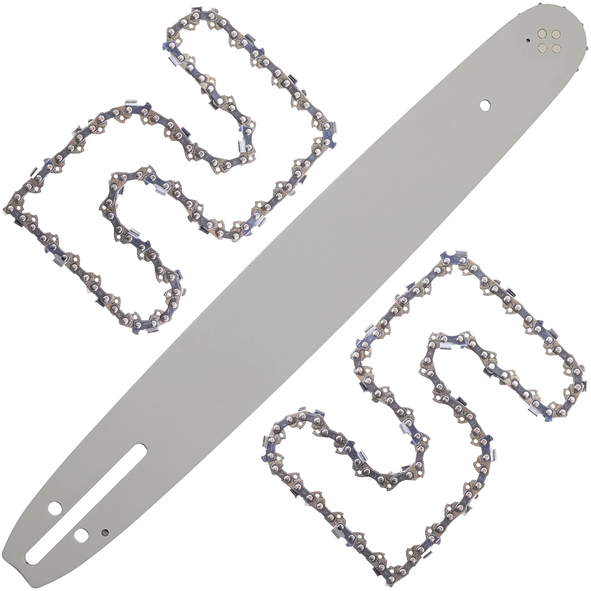 Guide Bar for Husqvarna Jonsered Solo Chainsaw NAC + 2 Chains 18" 45cm 1.5mm 0.325" 72TG K095