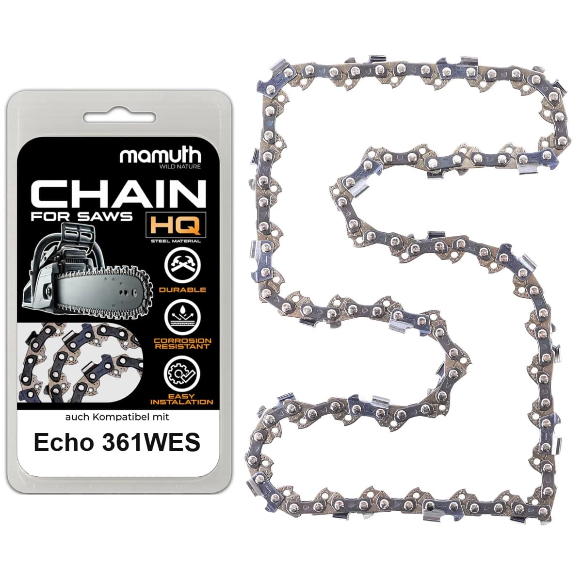 Saw chain 30cm 1,3mm 3/8" 47TG for Echo 361WES