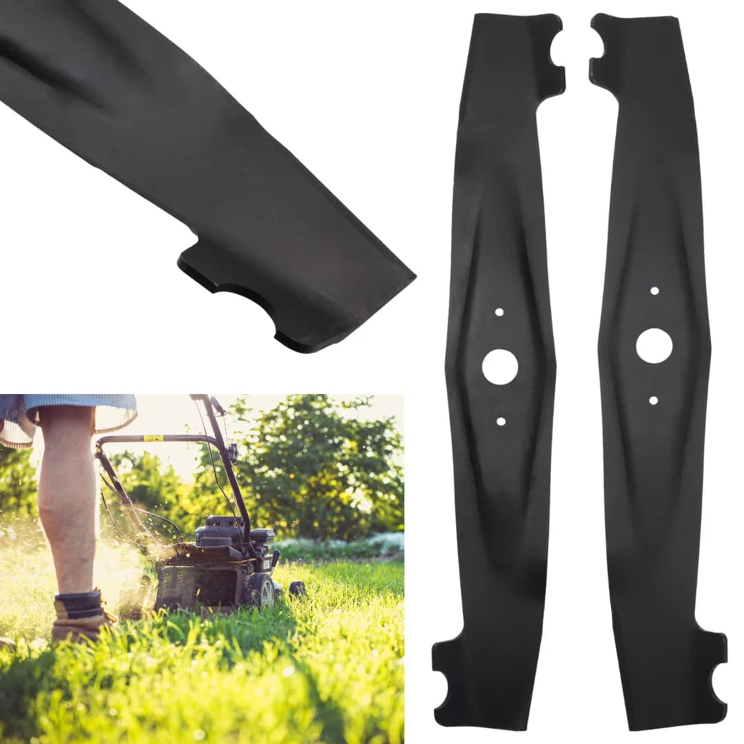 Etesia blade set 2x 52cm blades Hydro 100 Z 102 G, Y 4536 A, MZ 102 D, T 0157 U