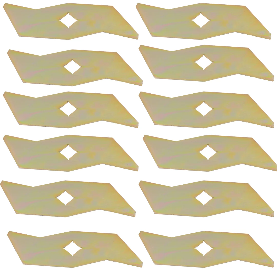 Blade set 12x scarifier blades 15.5cm for AL-KO COMFORT ALKO EUROMAT TURBO