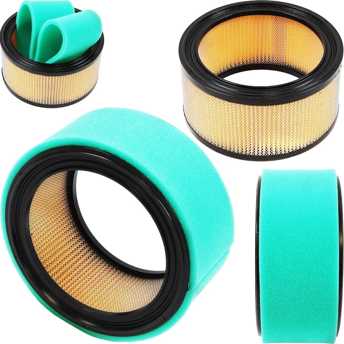 Air Filter for BRIGGS&STRATTON 16-22 HP 692520 692519 004135 392642 394018 5050D 394018S M76076