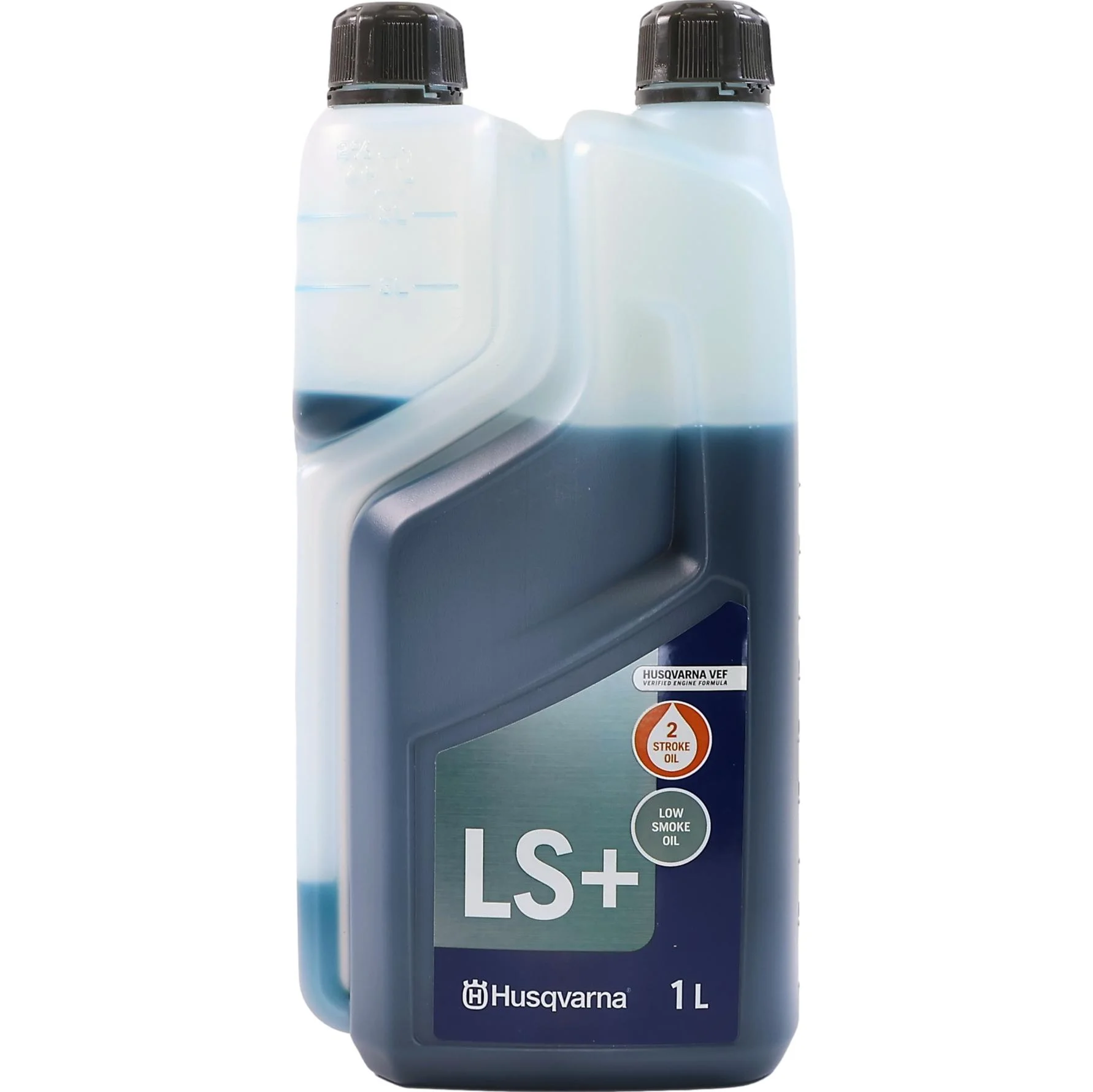 Oil Husqvarna LS+ two-stroke oil 1l 2 Stroke Oil / Low Smoke 578037002 Dosing bottle