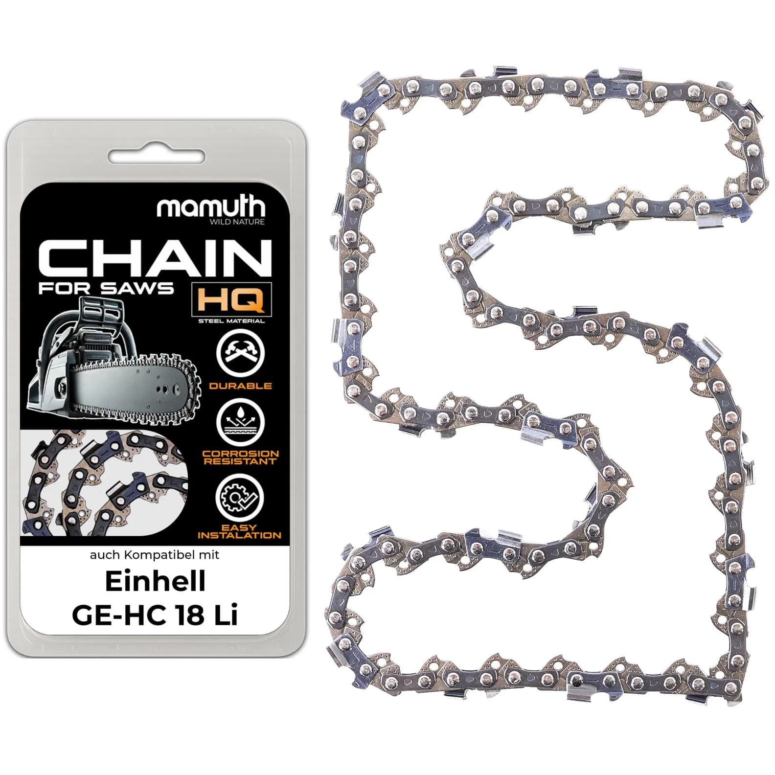 Chainsaw Chain 25cm 1.1mm 3/8