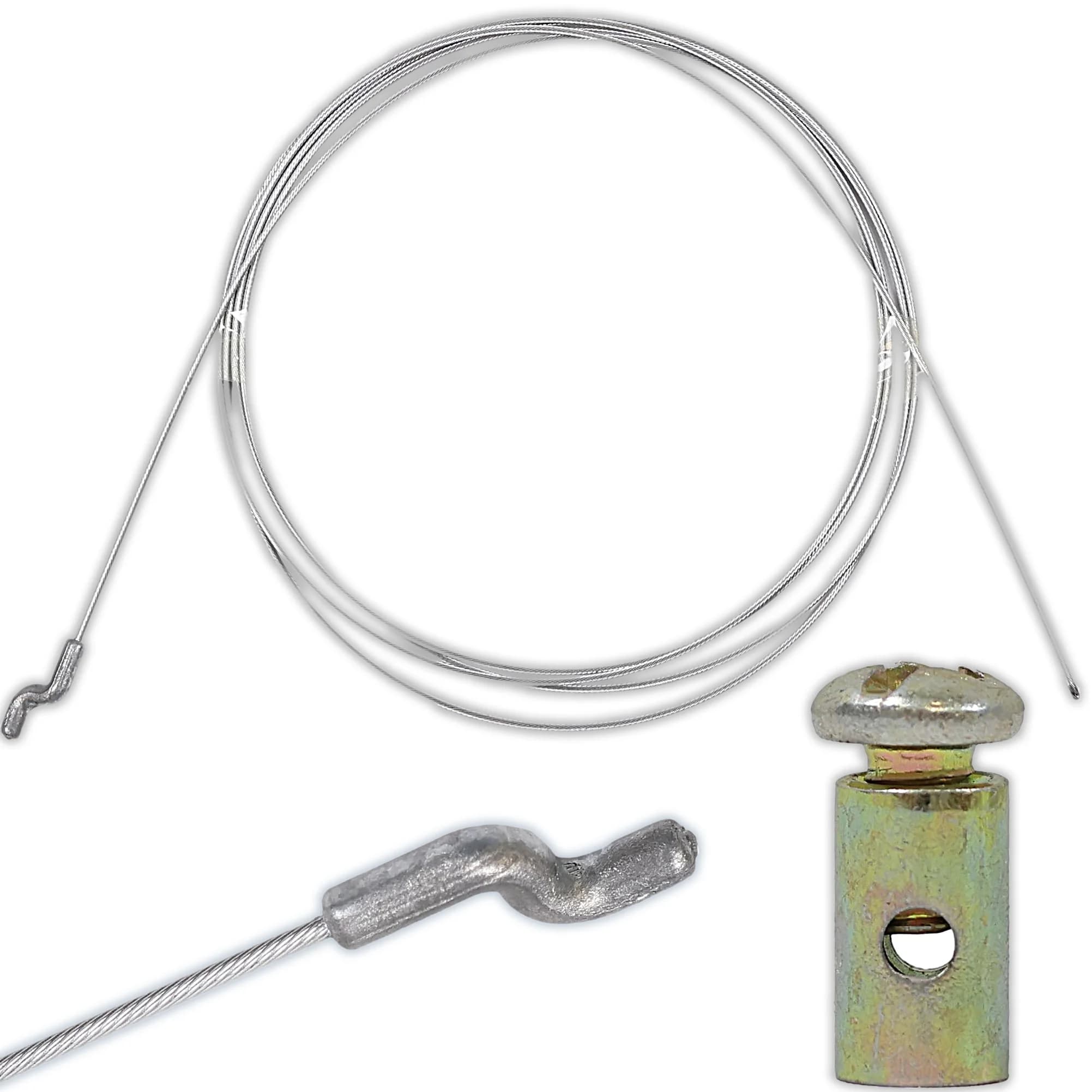 Gas cable gas line 200cm 2m 1.5mm for MTD BRIGGS lawn mower gas cable Z-end