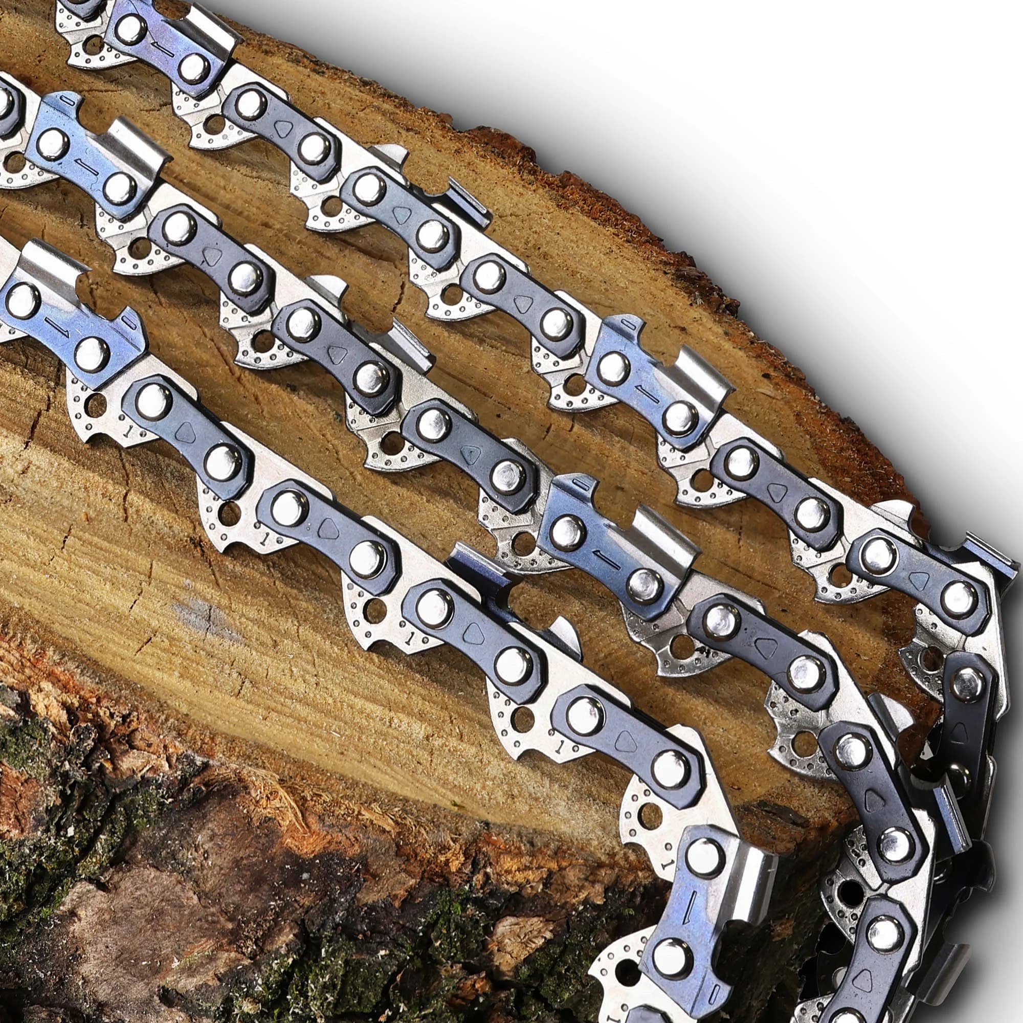 Saw Guide Rail Stihl + 2x Chains 20" 50cm 1.5mm 3/8 72TG 7T A074 MAMUTH