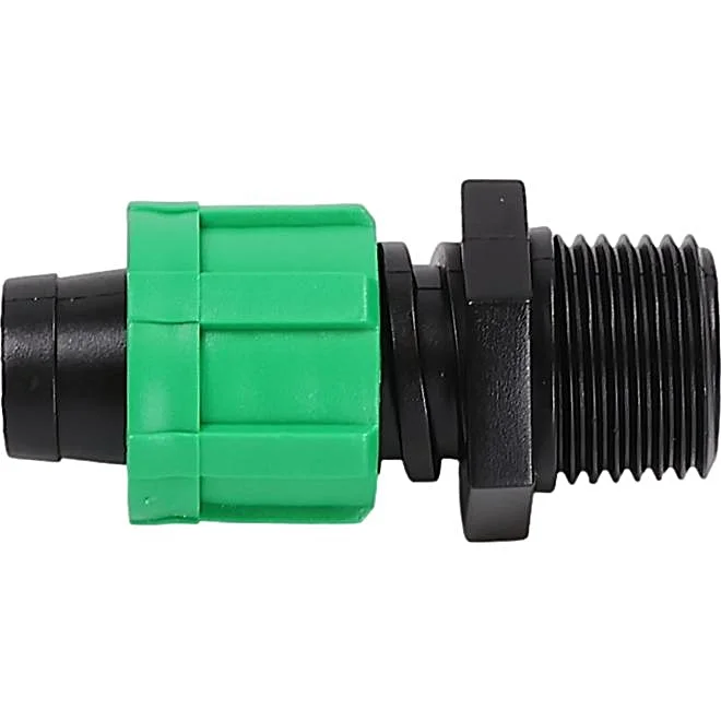 10 Drip hose coupling 1/2" 17mm external thread Irrigation systems Irrigation