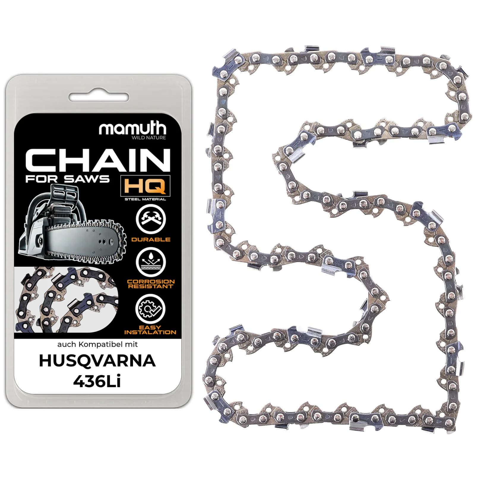 Chainsaw Chain 30cm 1.1mm 3/8" 45 TG for HUSQVARNA 436Li