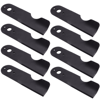 Zestaw 8x NÓŻ 24cm do MTD GUTBROD YARD MAN 742-0495 742-0495B 942-0495 942-0495B