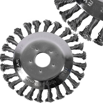Weed brush - wire, 6" for brush cutter brush cutter 25.4mm MASTIF MATRIX DEMON