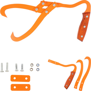 Hand lifting tongs Hand packing tongs 8" Wooden tongs Handle for WOOD Wooden packing tongs Steel