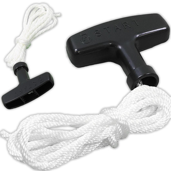 Rope starter rope with handle for lawn mower chain saw brush cutter units 1.4m 5mm