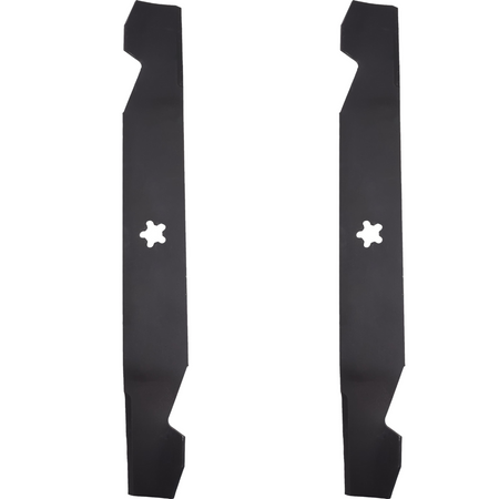 Blade 2x 49cm for Viking 6109-004-2127, AYP 127 841, 138 496 Jonsered 532127841