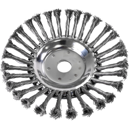 Lawn trimmer head brush 8" 25.4 wire brush brush brush weed brush