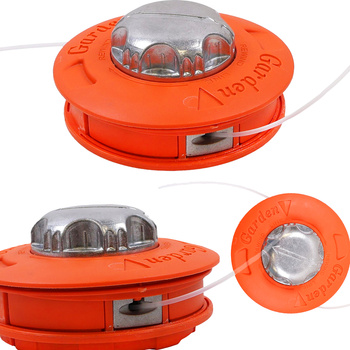 Trimmer head with easy line winding and feeding M10x1,25