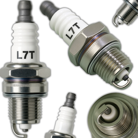 Spark plug L7T for brushcutter chainsaws BPMR7A, BPMR8A CJ6Y, RCJ6Y, CJ7
