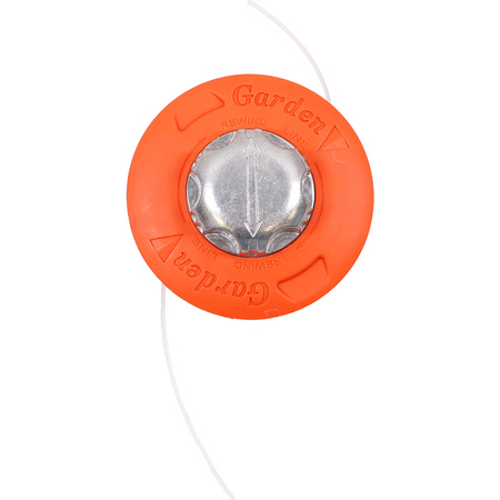 Trimmer head with easy line winding and feeding M10x1,25