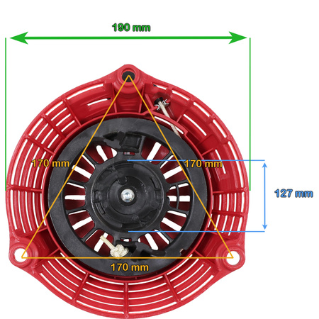 Recoil Starter for Lawnmower with Honda GCV135 GCV160 GCV190 Engine