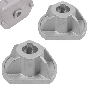 2x Piasta noża uchwyt do kosiarki JOHN DEERE LR125, LR135, LR175, 6312738