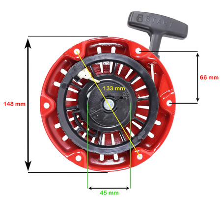 Pull starter for HONDA GX100 28400-Z0D-V04ZC, 28400-Z0D-003ZC, 28400-Z0D-013ZB