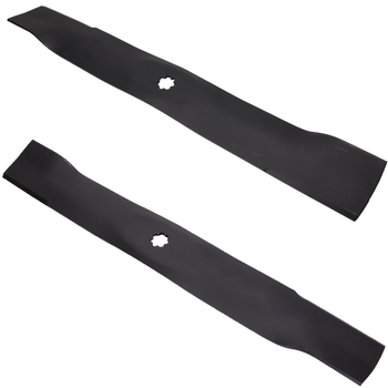 Blade set 2x 54cm for JOHN DEERE AM137331 AM140974 X300R X305R M156558 M156559