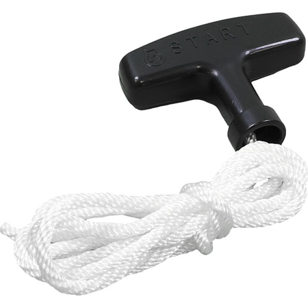 Rope starter rope with handle for lawn mower chain saw brush cutter units 1.4m 5mm