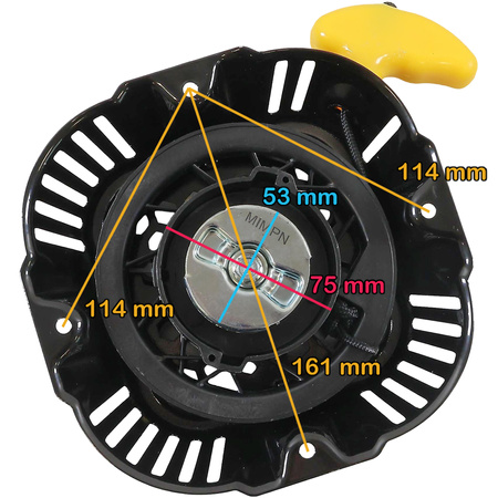 Pull starter Starter for LONCIN LC165F LC170F engines 193500046-T150