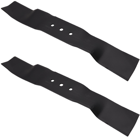 Blade set 2x 43cm for Husqvarna RIDER 5224495-01 5224495-03 5224495-10 522449501