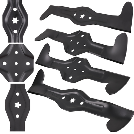 ZESTAW 4 NOŻY 46cm HUSQVARNA CT135 CTH135 CT151 CTH151 CTH155 532 18 63-86