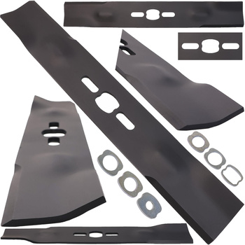 Universal lawn mower blade 43cm Blade for lawn mower ⌀10 16 18mm