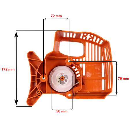 Pull starter for STIHL FC55 FS55R FS55T HL45, 4140 190 4009 brush cutter