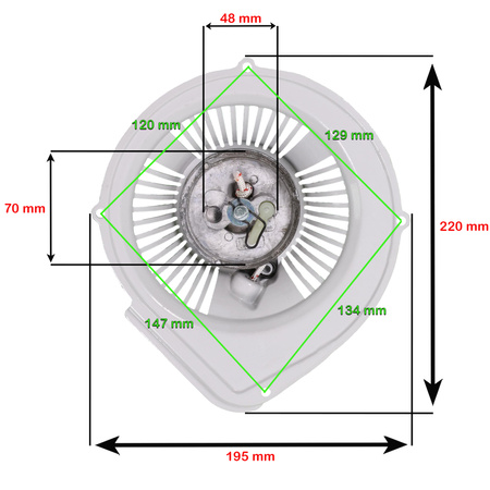 Pull rope starter Starter suitable for STIHL 070 090 090G MS720 11060802802 Chain saw